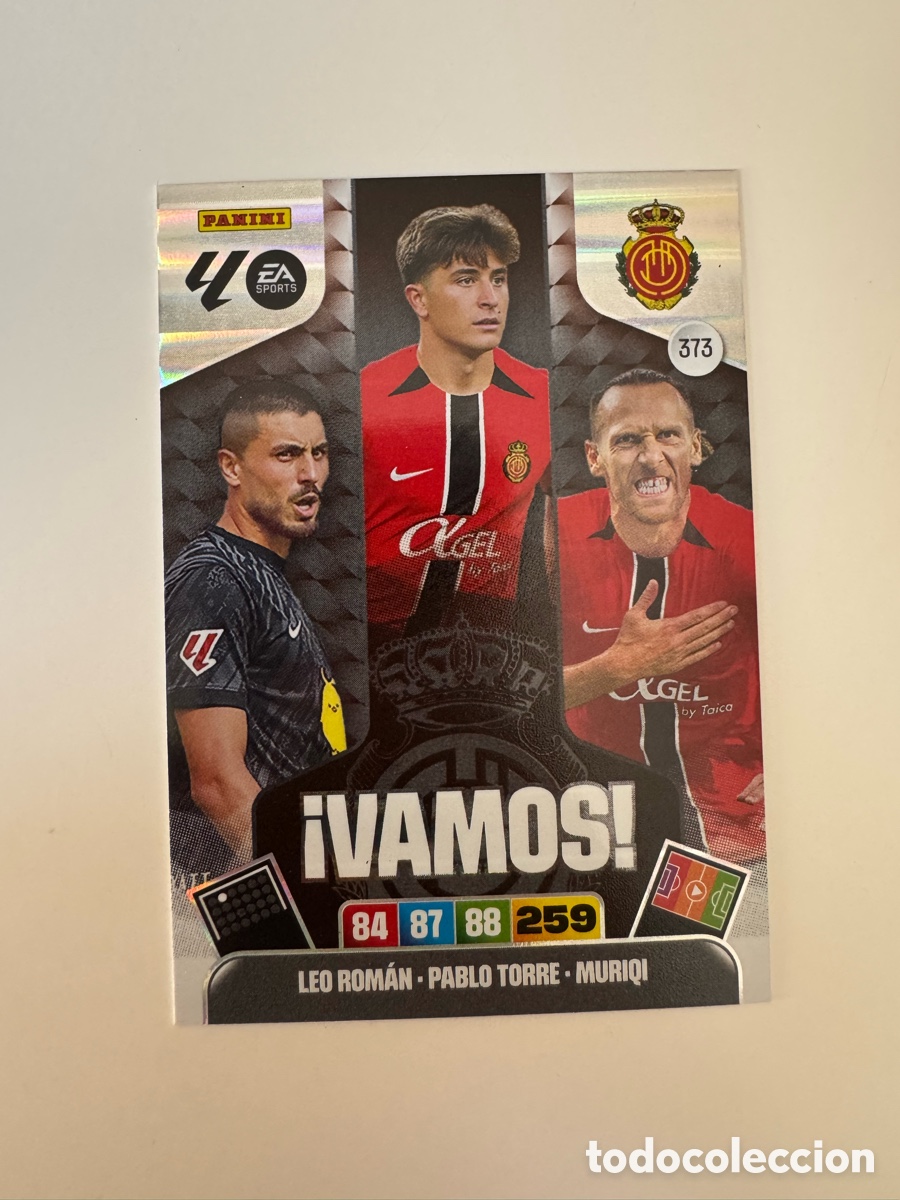 Cromos de F&uacute;tbol: PANINI ADRENALYN XL LIGA EA SPORTS 2025-2026 25-26 &ndash; VAMOS &ndash; RCD Mallorca N&ordm; 373