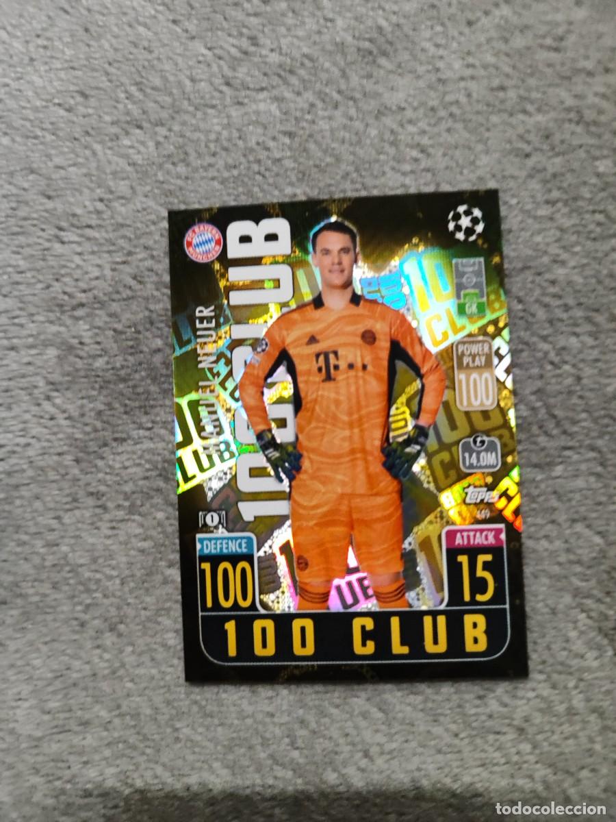 Fu&szlig;ball-Sticker: 449 UCL MATCH ATTAX 21 22 MANUEL NEUER FC BAYERN M&Uuml;NCHEN TOPPS 2021 2022 CHAMPIONS LEAGUE