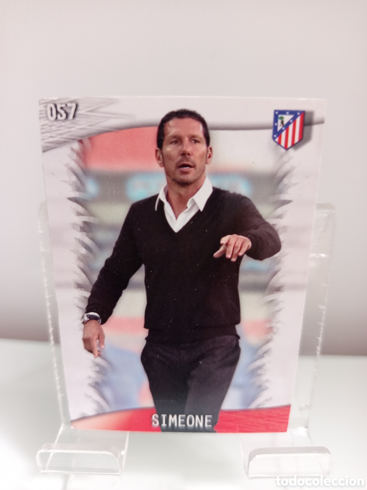 Fu&szlig;ball-Sticker: ❇️ CROMO ⚽ SIMEONE ATL&Eacute;TICO DE MADRID 57 FICHAS LIGA QUIZ GAME 2014 13 14 2013 2014 MUNDICROMO ❇️