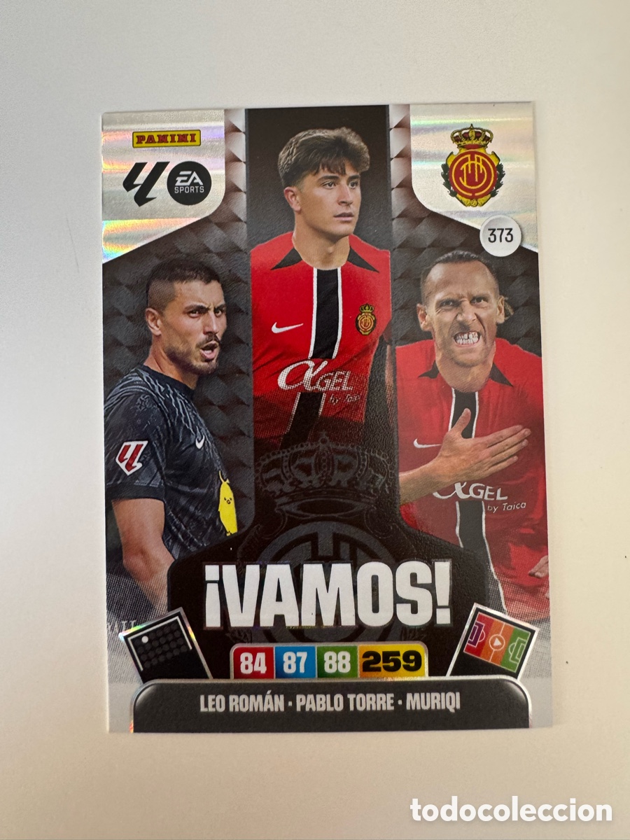 Cromos de F&uacute;tbol: PANINI ADRENALYN XL LIGA EA SPORTS 2025-2026 25-26 &ndash; VAMOS &ndash; RCD Mallorca N&ordm; 373