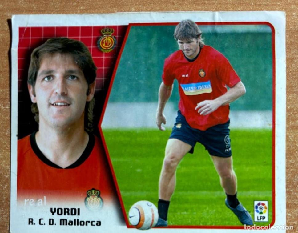 Cromos de F&uacute;tbol: EDICIONES ESTE 2005-2006 05 06 YORDI (MALLORCA) COLOCA VENTANILLA LEER