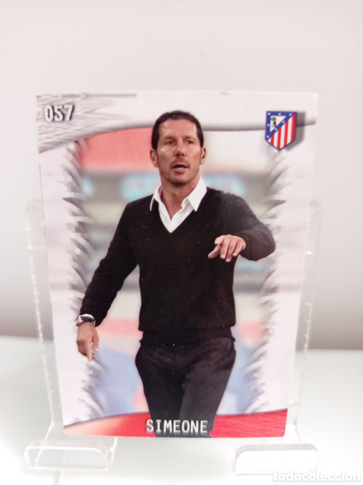 Cromos de F&uacute;tbol: ❇️ CROMO ⚽ SIMEONE ATL&Eacute;TICO DE MADRID 57 FICHAS LIGA QUIZ GAME 2014 13 14 2013 2014 MUNDICROMO ❇️