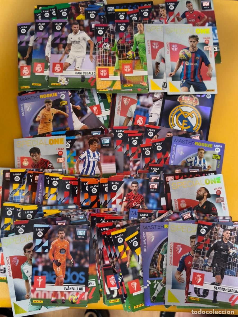 Cromos de F&uacute;tbol: megacracks 2023 24 contiene 166 cromos