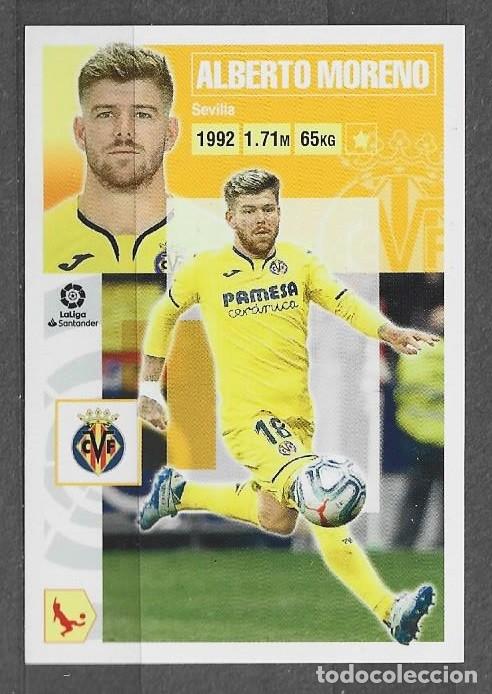 Cromos de F&uacute;tbol: Liga este 20/21 - Alberto Moreno - N&ordm; 9 - Villarreal C.F.