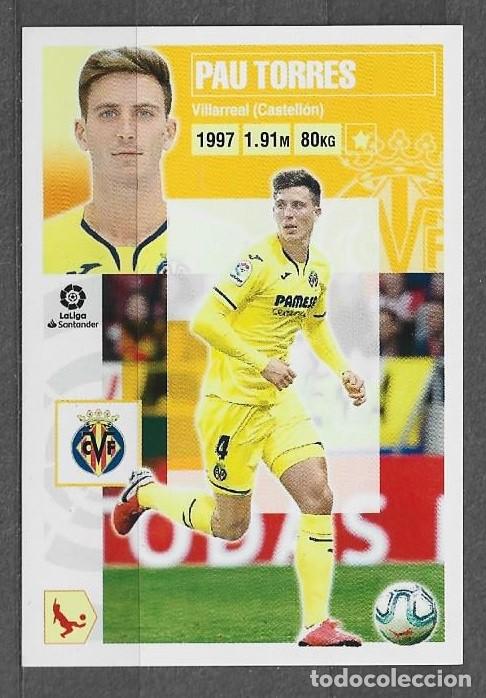 Cromos de F&uacute;tbol: Liga este 20/21 - Pau Torres - N&ordm; 6 - Villarreal C.F.