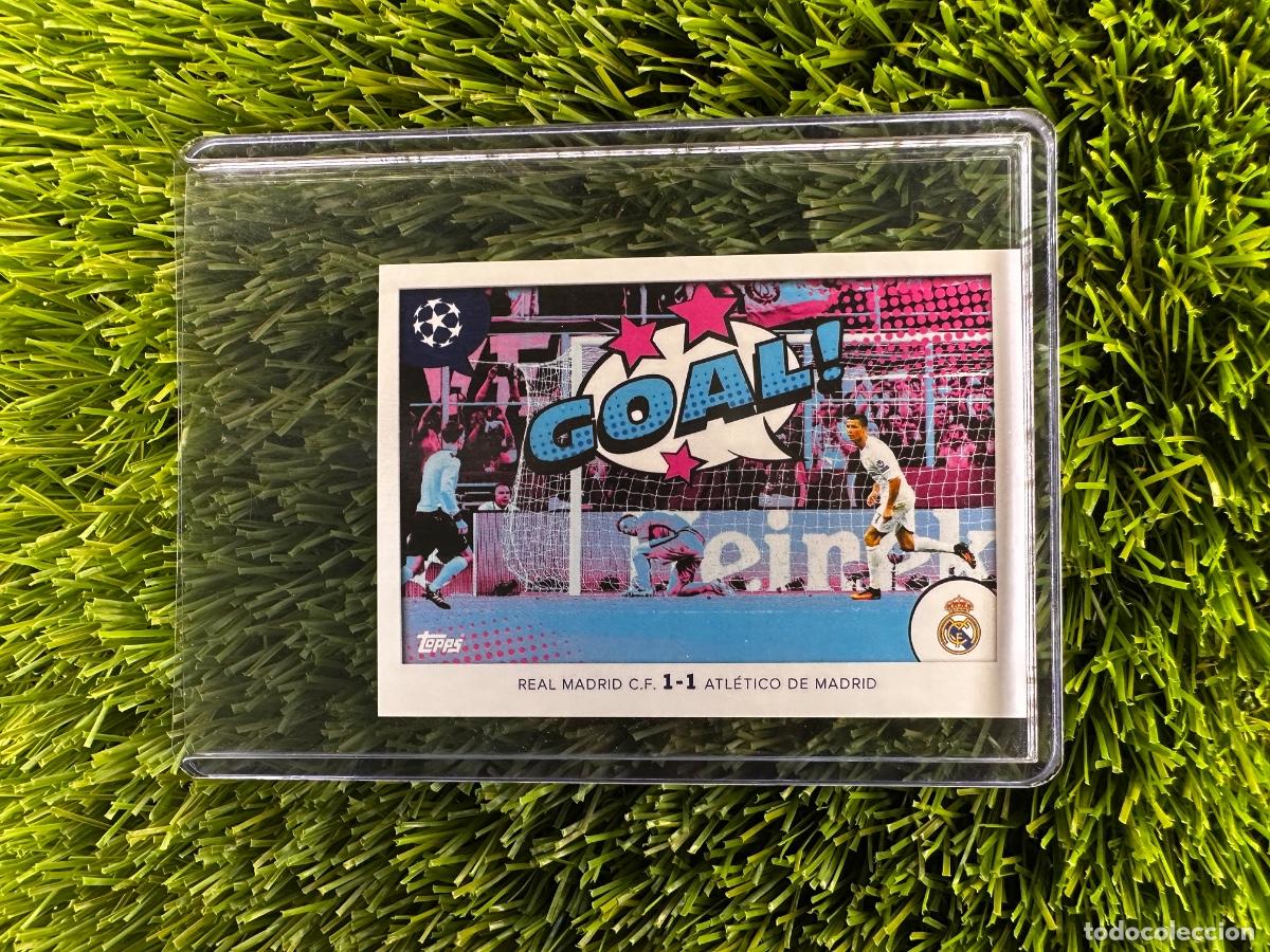 Cromos de F&uacute;tbol: N&ordm; 397 Cristiano Ronaldo 2015-16 Memories that Stick Real Madri UEFA Champions League Stickers 24 25