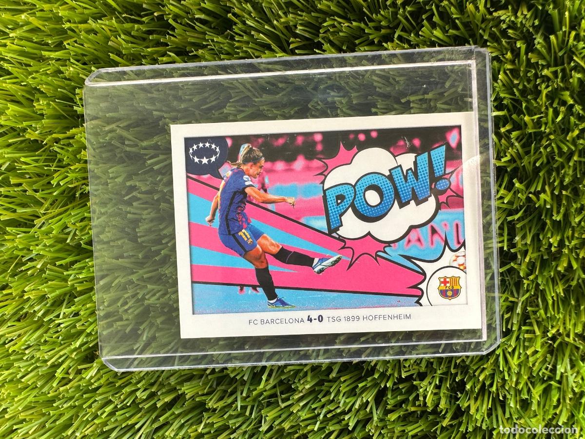 Cromos de F&uacute;tbol: N&ordm; 401 Alexia Putellas 2021-22 Memories that Stick FC Barcelona UEFA Champions League Stickers 24 25