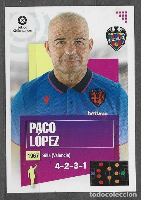 Cromos de Futebol: Liga este 20/21 - Paco L&oacute;pez - N&ordm; 1 - Levante U.D