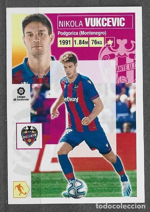 Fu&szlig;ball-Sticker: Liga este 20/21 - Vukcevic - N&ordm; 10 - Levante U.D