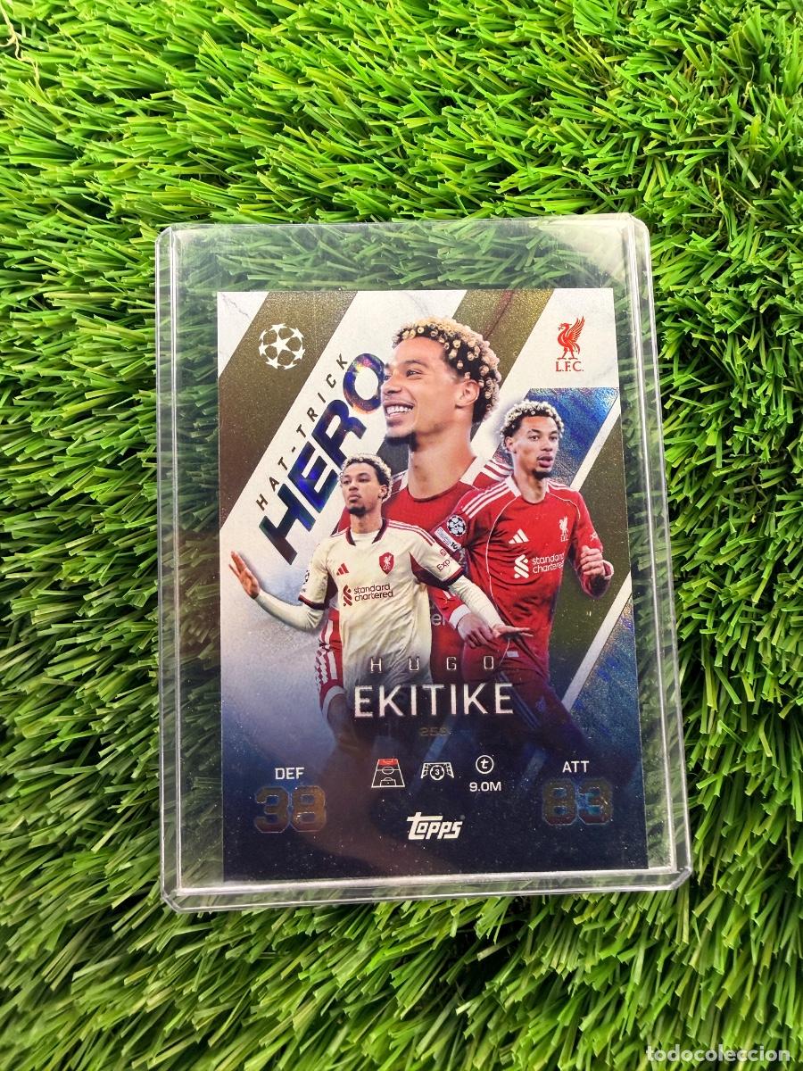 Cromos de F&uacute;tbol: N&ordm; 253 Hugo Ekitike Hat-Trick Hero Liverpool Match Attax Extra 25 26