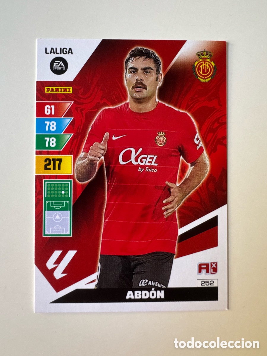 Cromos de F&uacute;tbol: PANINI ADRENALYN XL LIGA EA SPORTS 2023-2024 23-24 &ndash; Abd&oacute;n Prats RCD Mallorca N&ordm; 252