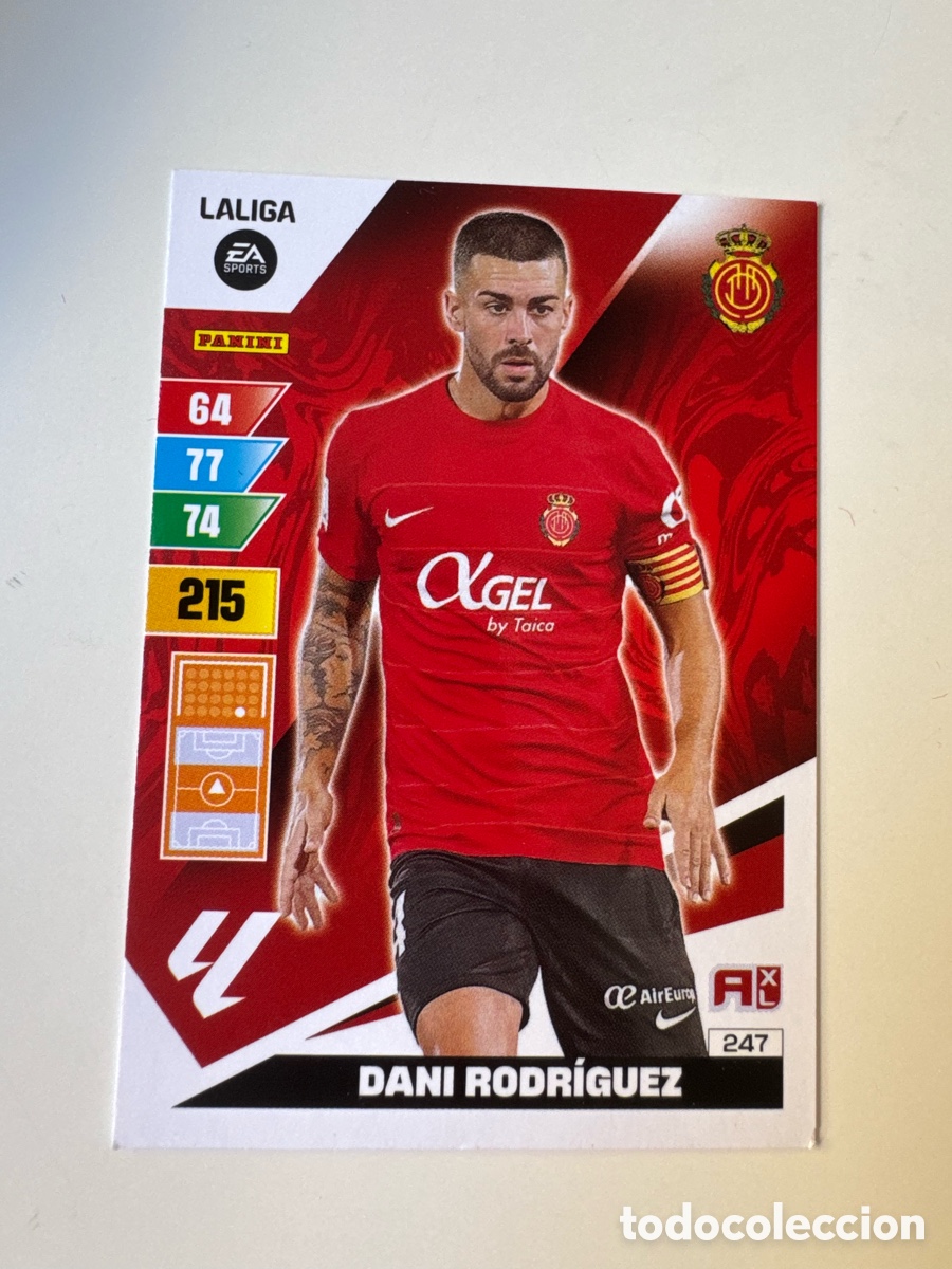 Cromos de F&uacute;tbol: PANINI ADRENALYN XL LIGA EA SPORTS 2023-2024 23-24 &ndash; Dani Rodr&iacute;guez RCD Mallorca N&ordm; 247