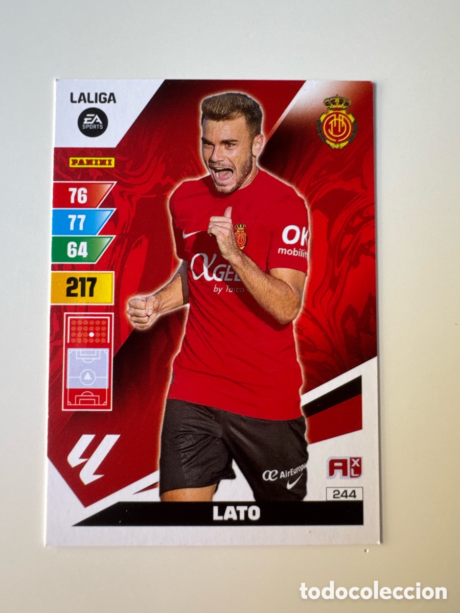 Cromos de F&uacute;tbol: PANINI ADRENALYN XL LIGA EA SPORTS 2023-2024 23-24 &ndash; Toni Lato RCD Mallorca N&ordm; 244