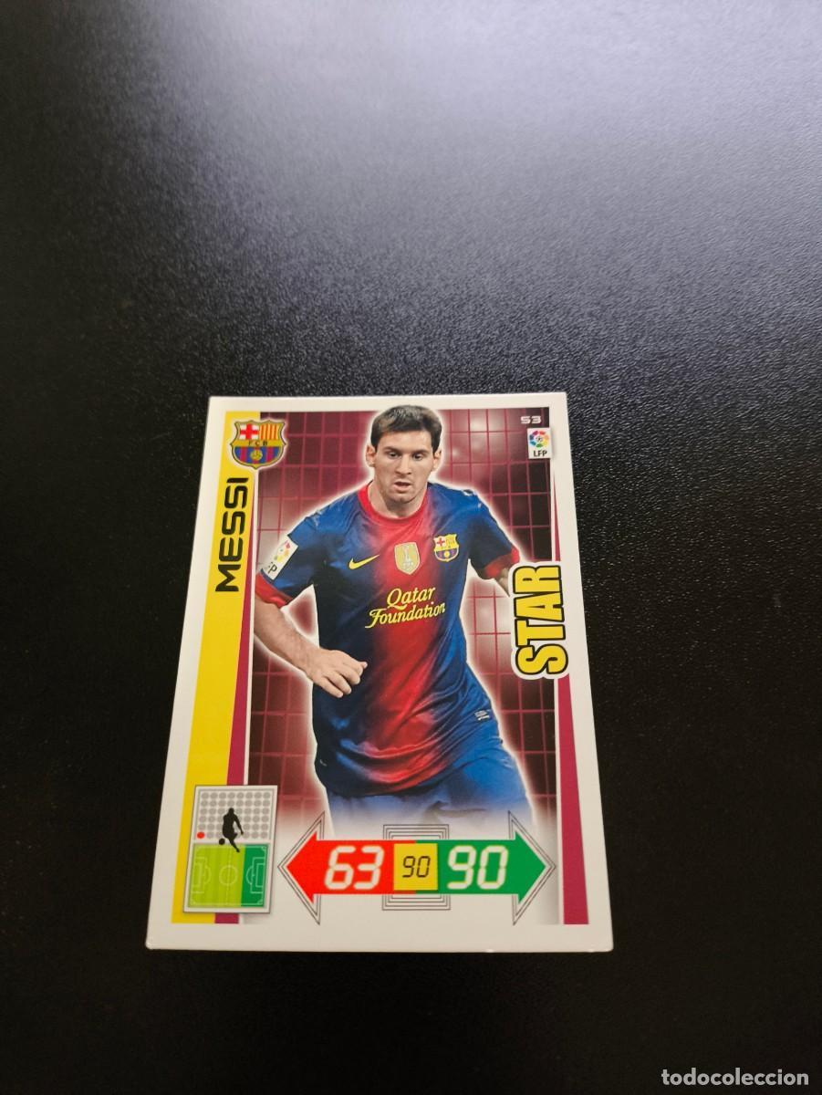 Cromos de Futebol: 53 LEO LIONEL MESSI STAR BARCELONA ADRENALYN XL 2012 2013 12 13 PANINI NO LIGA ESTE