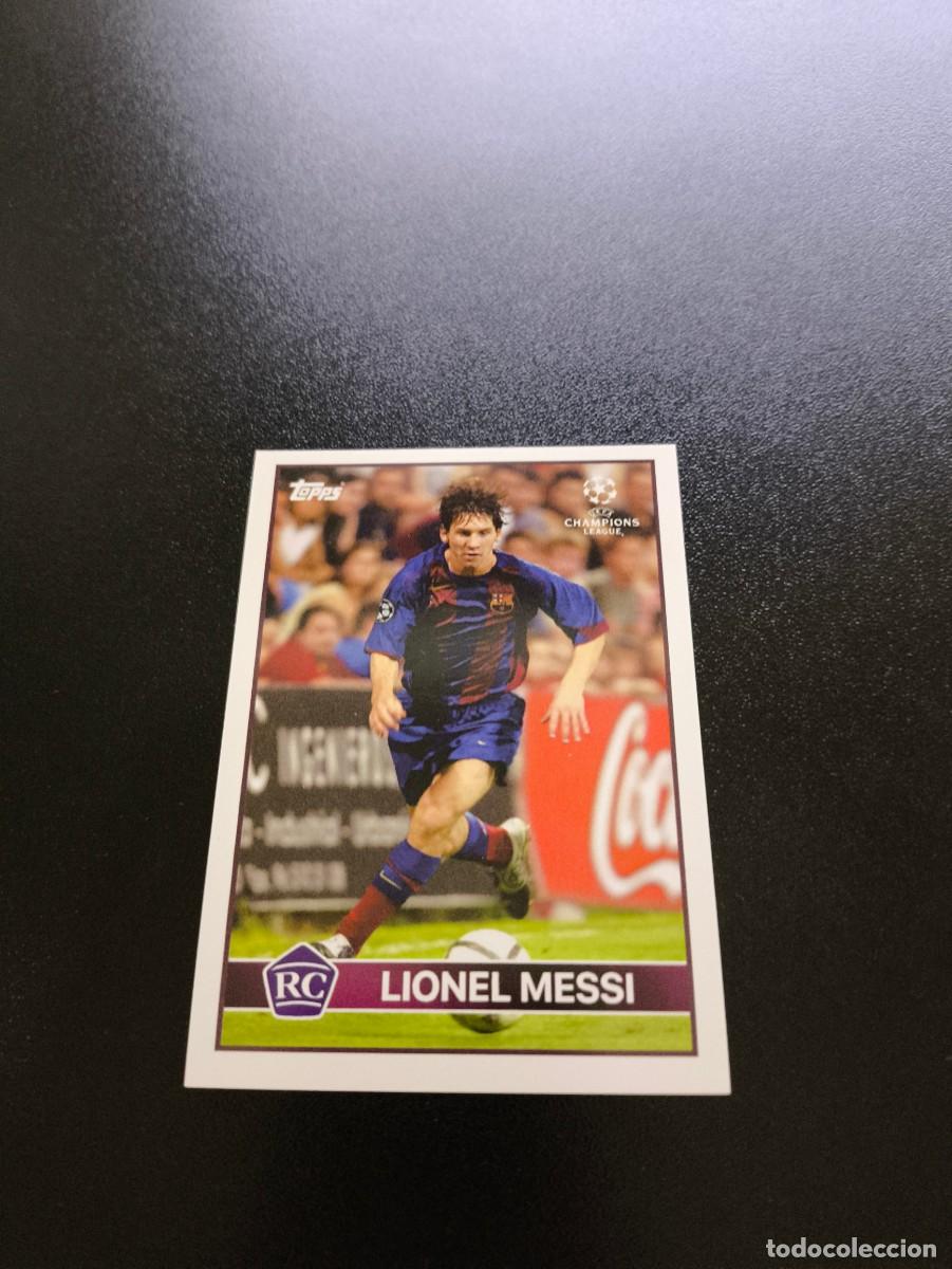 Cromos de F&uacute;tbol: LIONEL MESSI ROOKIE CARD BARCELONA TOPPS LOST ROOKIE NO PANINI LIGA ESTE MEGACRACKS ADRENALYN