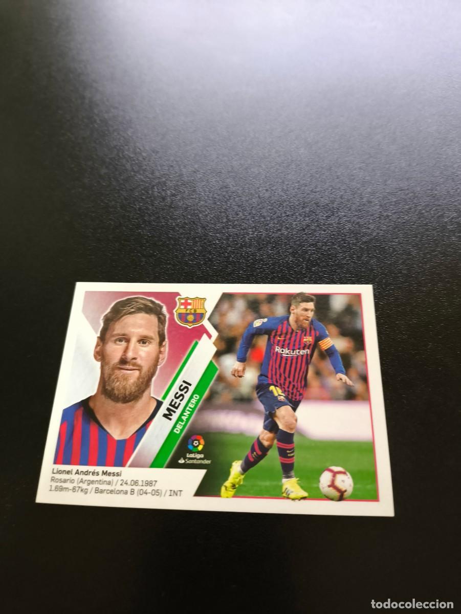 Cromos de F&uacute;tbol: MESSI FC BARCELONA N&ordm; 14 LIGA ESTE 2019 2020 19 20 NO ADRENALYN MEGACRACKS