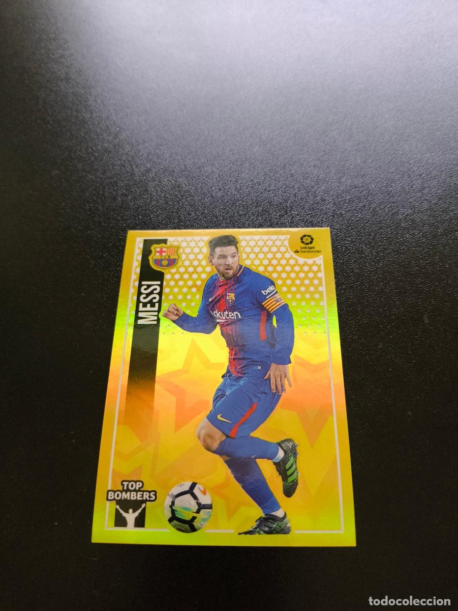 Cromos de F&uacute;tbol: MESSI 15 TOP BOMBERS BARCELONA LIGA 2018 2019 18 19 ESTE PANINI NO ADRENALYN MEGACRACKS