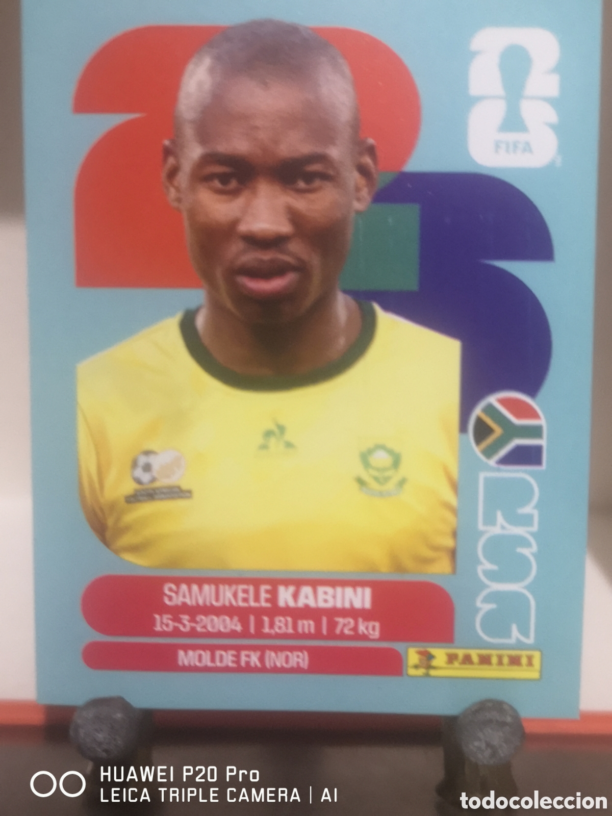 Cartes &agrave; collectionner de Football: FIFA WORLD CUP MUNDIAL 2026 KABINI - RSA 5