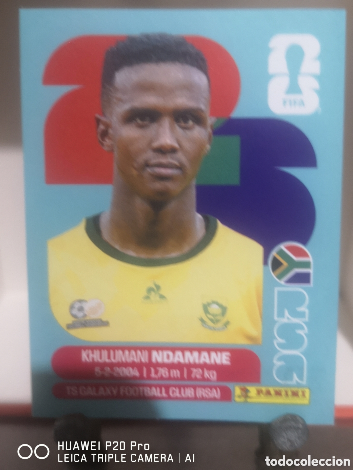 Cartes &agrave; collectionner de Football: FIFA WORLD CUP MUNDIAL 2026 NDAMANE - RSA 7