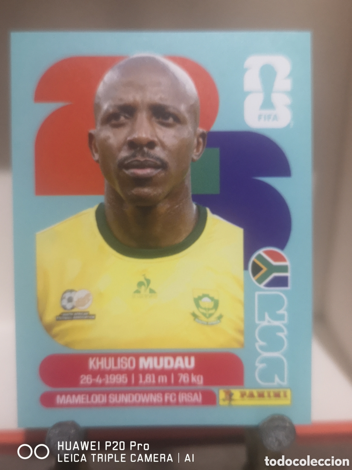 Cartes &agrave; collectionner de Football: FIFA WORLD CUP MUNDIAL 2026 MUDAU - RSA 9