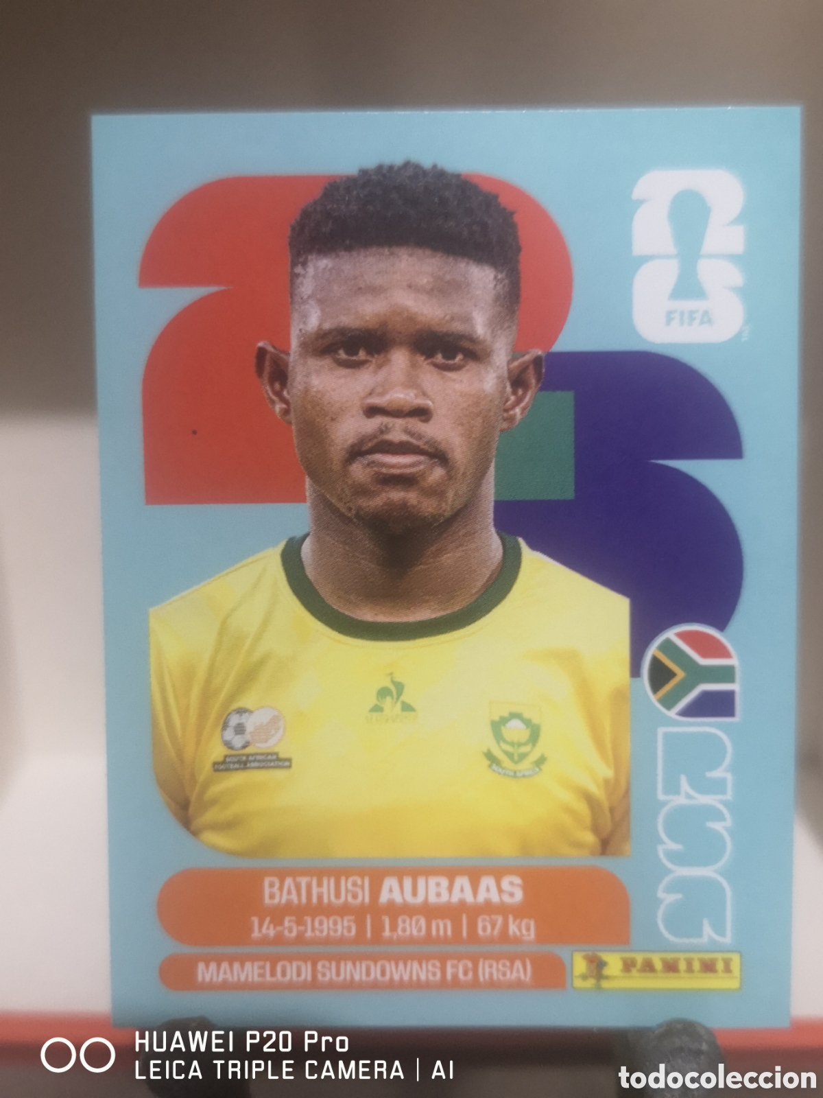 Cartes &agrave; collectionner de Football: FIFA WORLD CUP MUNDIAL 2026 AUBAAS - RSA 14