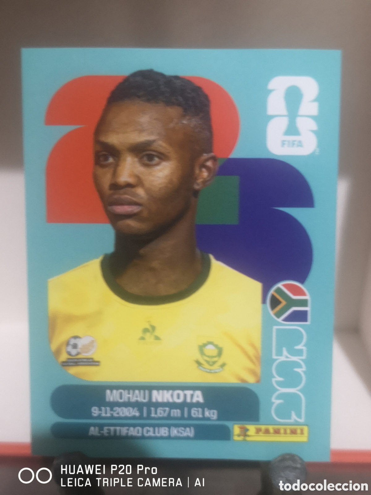 Cromos de F&uacute;tbol: FIFA WORLD CUP MUNDIAL 2026 NKOTA - RSA 19
