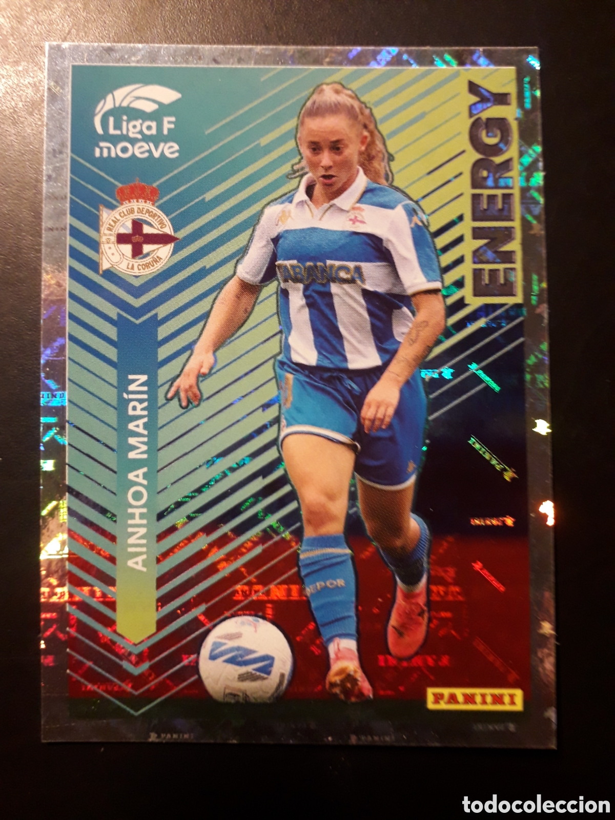 Cromos de Futebol: AHINOA MAR&Iacute;N DEP CORU&Ntilde;A ENERGY N&deg; 327 LIGA F FEMENINA 2025 2026 25 26 PANINI PEDIDO M&Iacute;NIMO 3&euro;