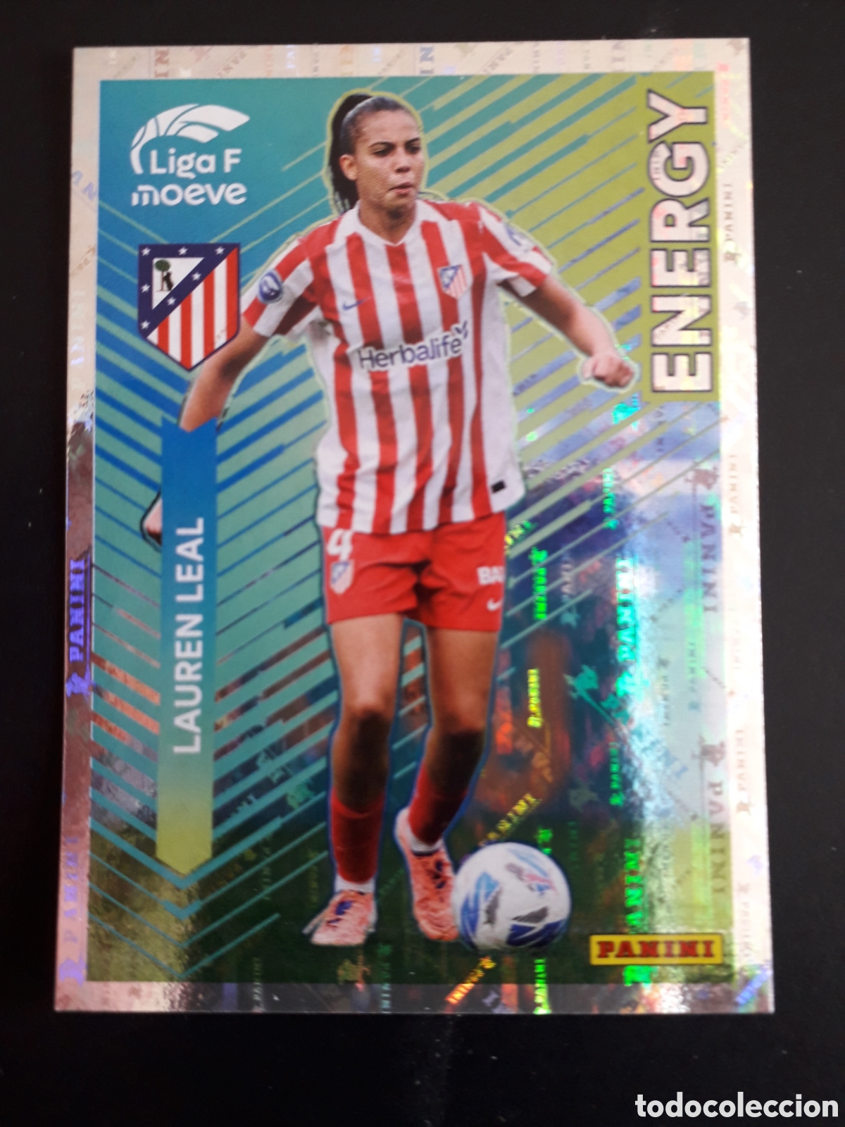Fu&szlig;ball-Sticker: LAUREN LEAL AT MADRID ENERGY N&deg; 343 LIGA F FEMENINA 2025 2026 25 26 PANINI SIN PEG PEDIDO M&Iacute;NIMO 3&euro;