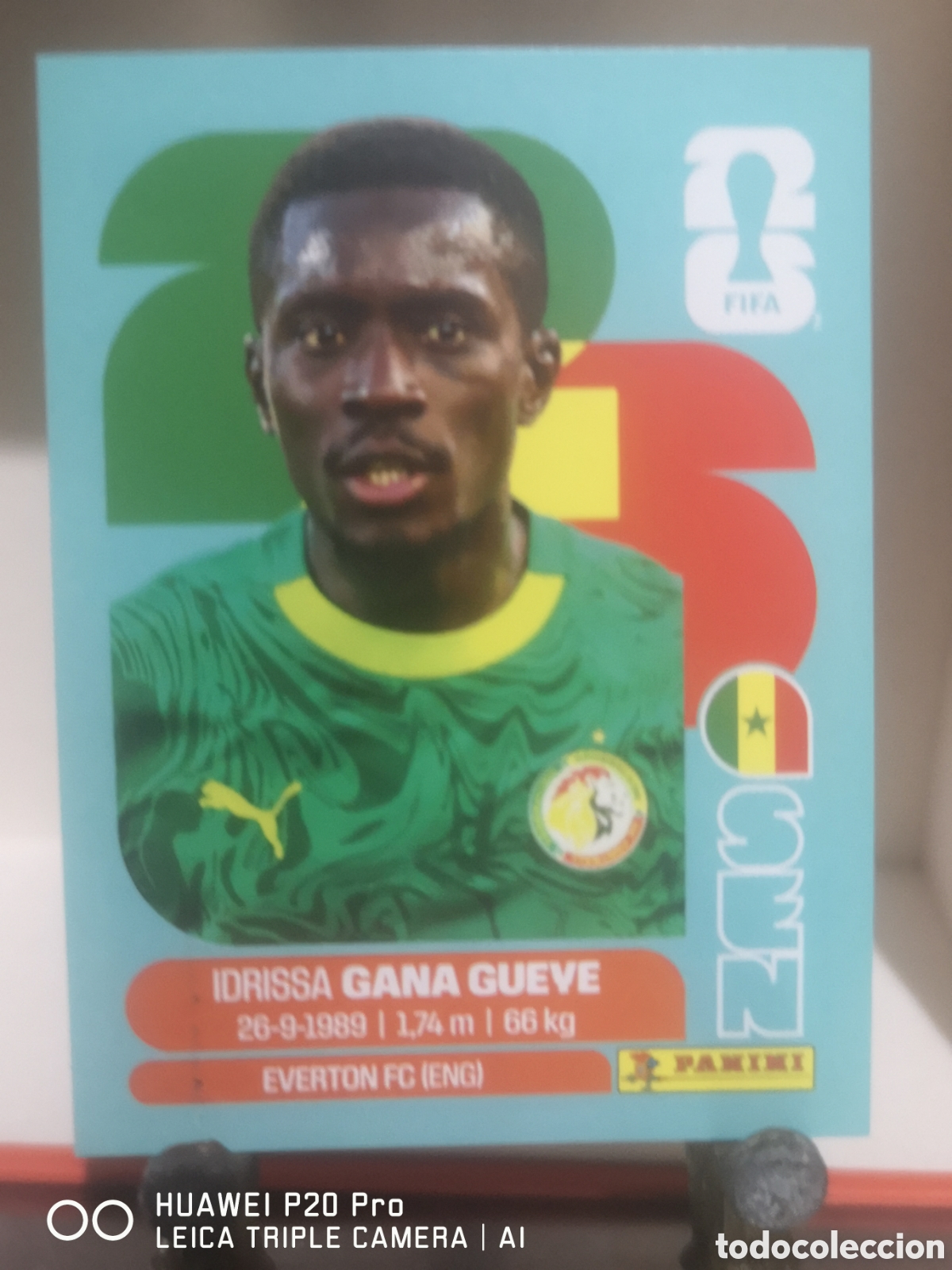 Fu&szlig;ball-Sticker: FIFA WORLD CUP MUNDIAL 2026 GANA GUEYE - SEN 9