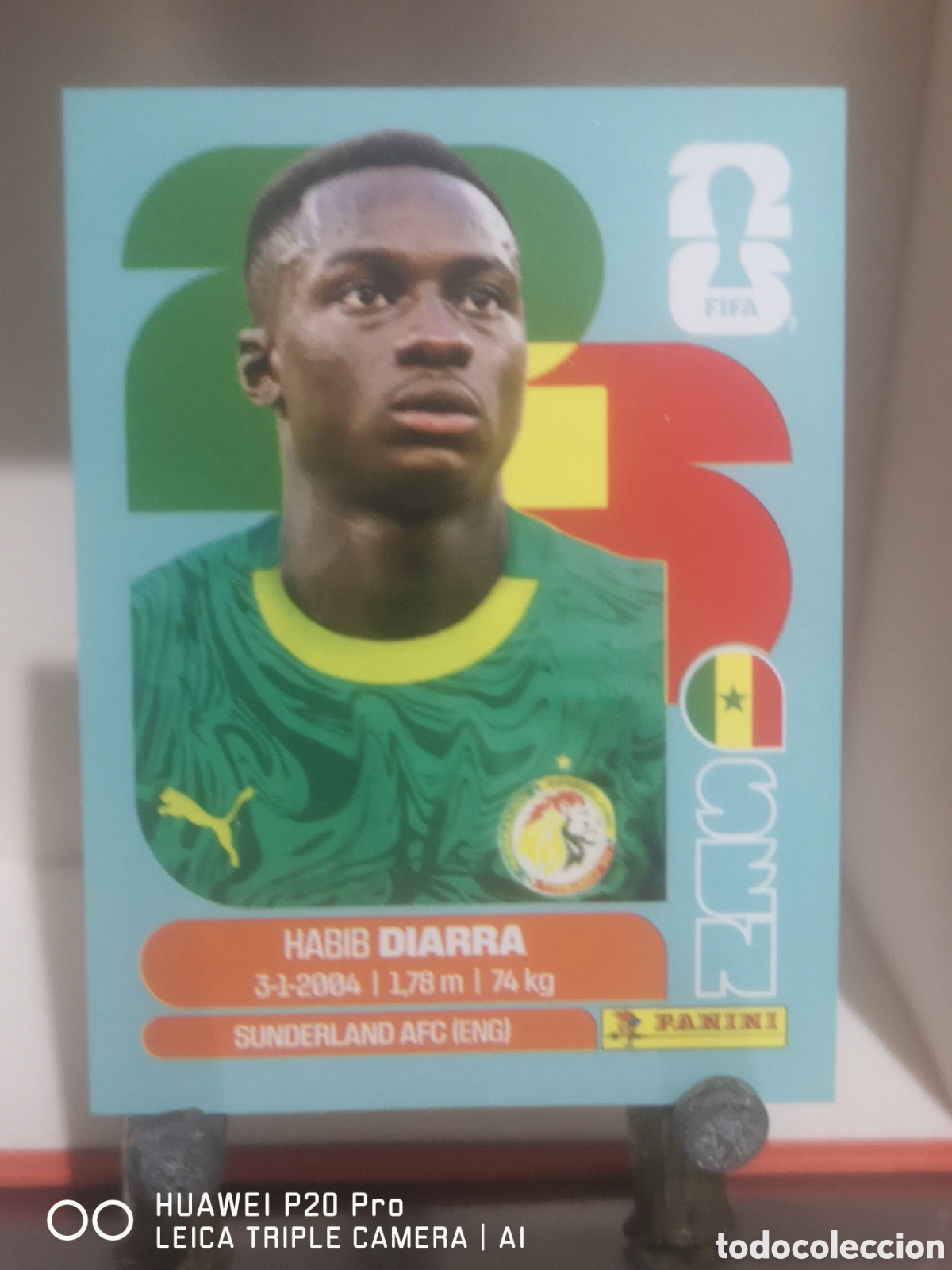 Fu&szlig;ball-Sticker: FIFA WORLD CUP MUNDIAL 2026 DIARRA - SEN 12