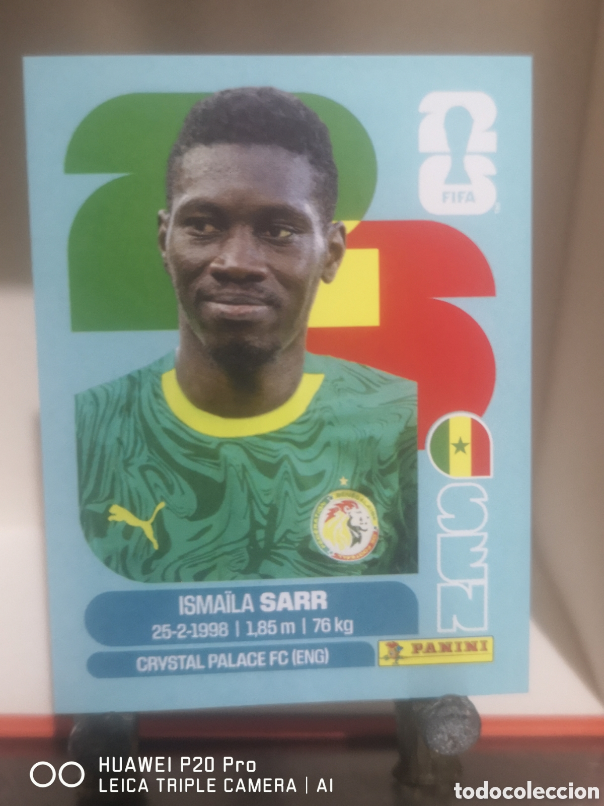 Fu&szlig;ball-Sticker: FIFA WORLD CUP MUNDIAL 2026 ISMAILA SARR - SEN 16