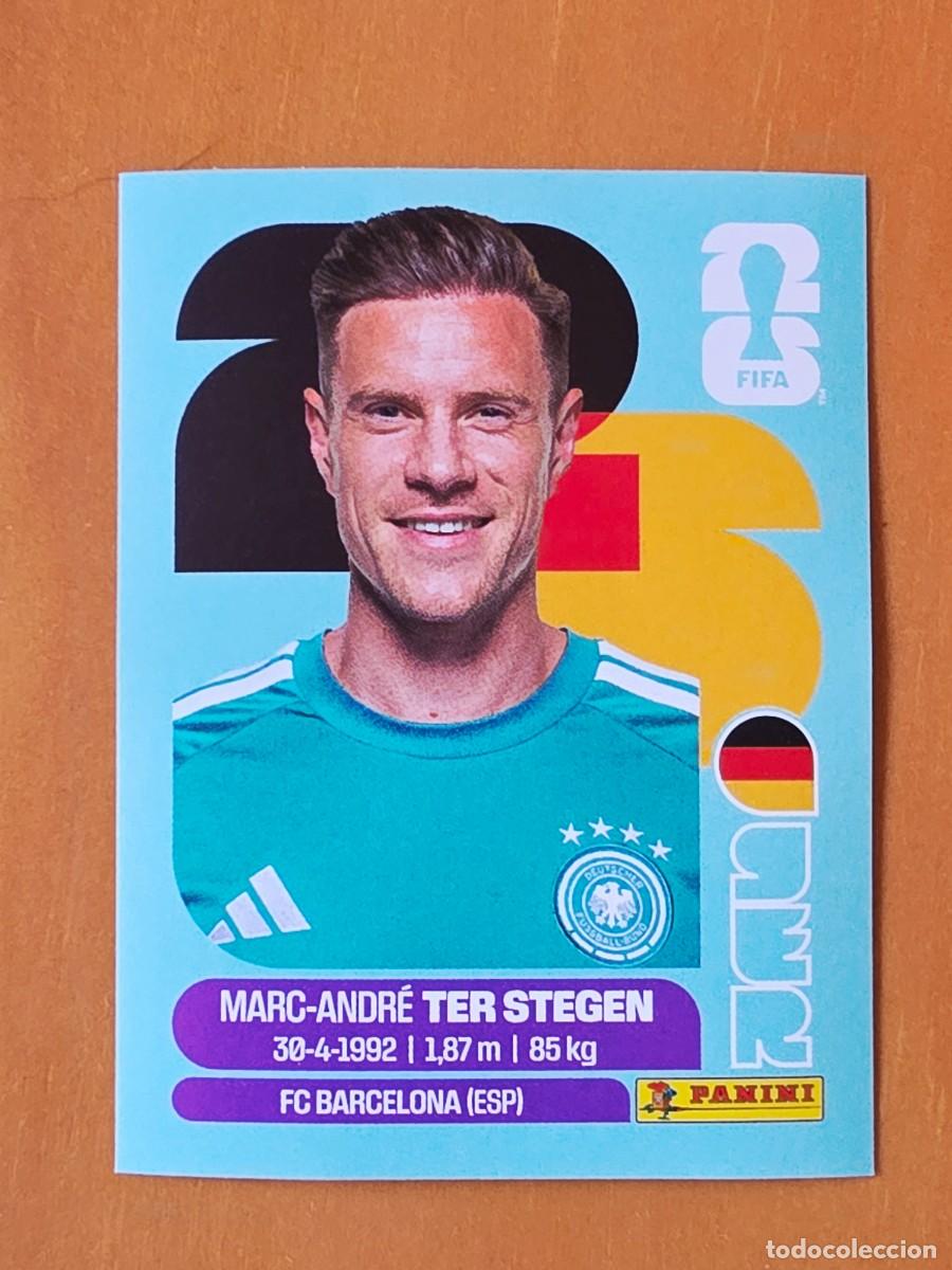 Fu&szlig;ball-Sticker: GER 2 Marc-Andr&eacute; Ter Stegen, Alemania, Panini FIFA World Cup Mundial 2026 Sticker