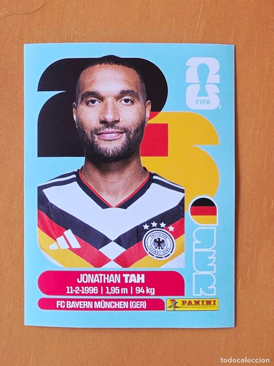 Fu&szlig;ball-Sticker: GER 3 Jonathan Tah, Alemania, Panini FIFA World Cup Mundial 2026 Sticker