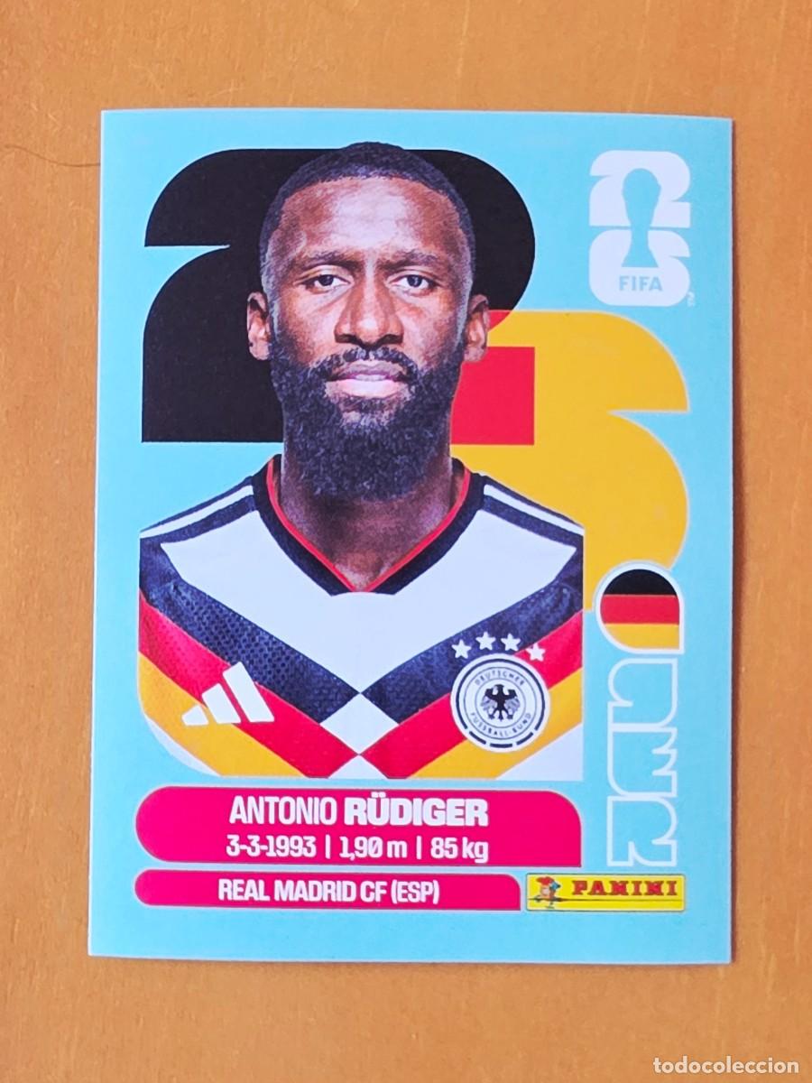Cromos de F&uacute;tbol: GER 6 Antonio R&uuml;diger, Alemania, Panini FIFA World Cup Mundial 2026 Sticker