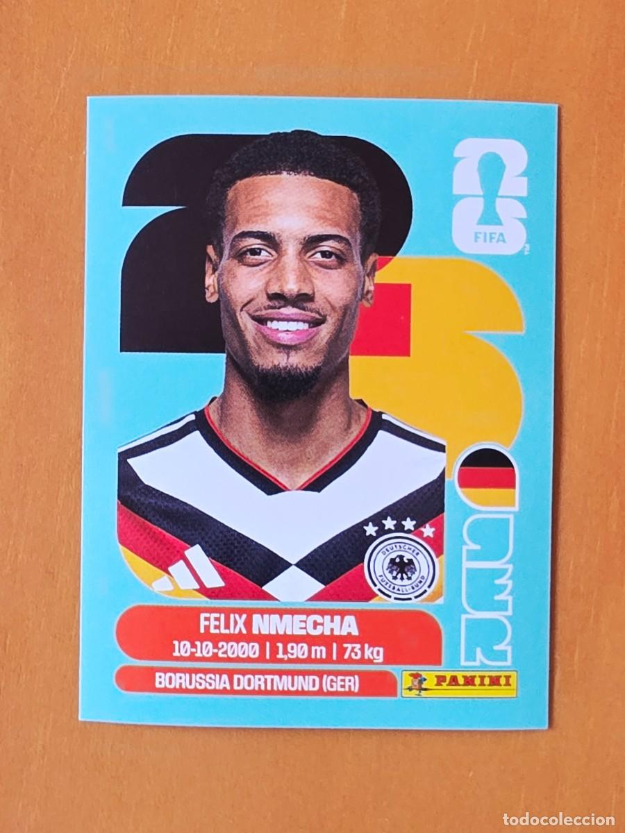 Figurine di Calcio: GER 12 Felix Nmecha, Alemania, Panini FIFA World Cup Mundial 2026 Sticker