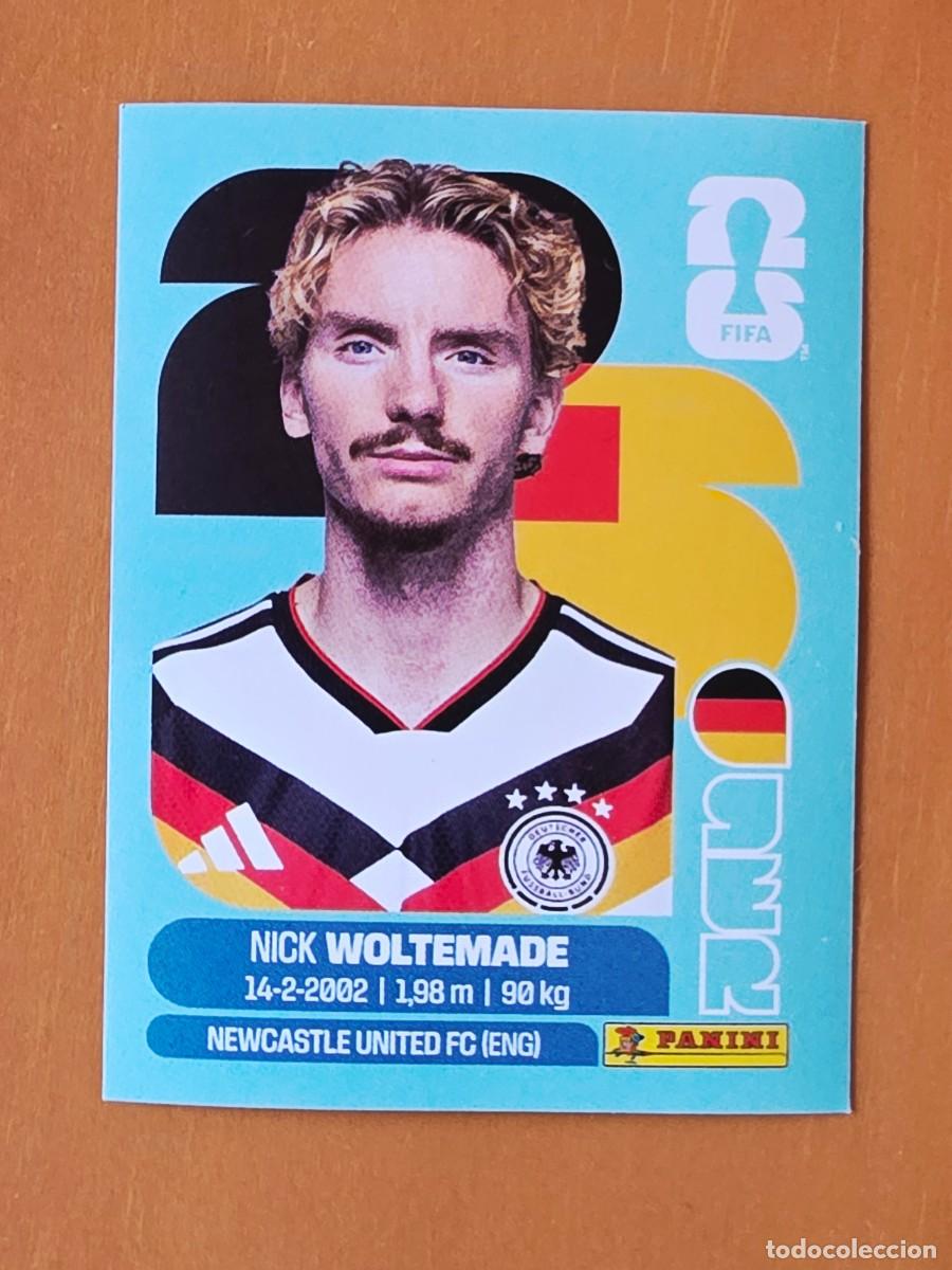 Figurine di Calcio: GER 20 Nick Woltemade, Alemania, Panini FIFA World Cup Mundial 2026 Sticker