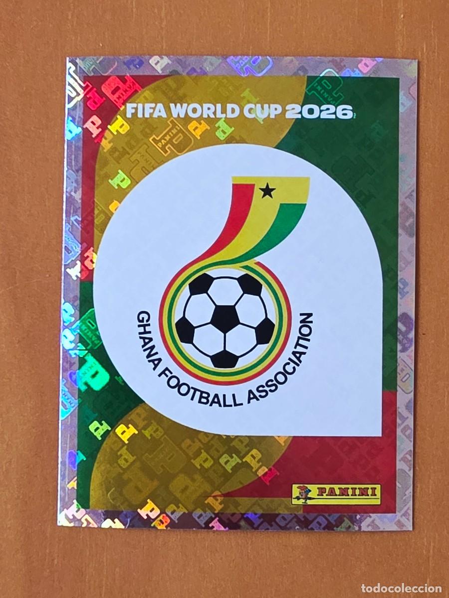 Figurine di Calcio: GHA 1 Escudo logo emblema Ghana, Panini FIFA World Cup Mundial 2026 Sticker