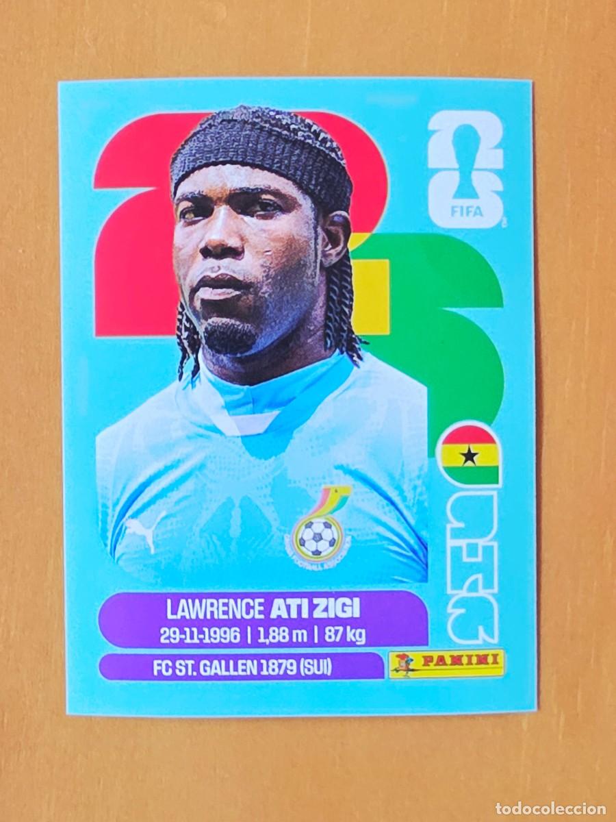 Fu&szlig;ball-Sticker: GHA 2 Lawrence Ati Zigi, Ghana, Panini FIFA World Cup Mundial 2026 Sticker