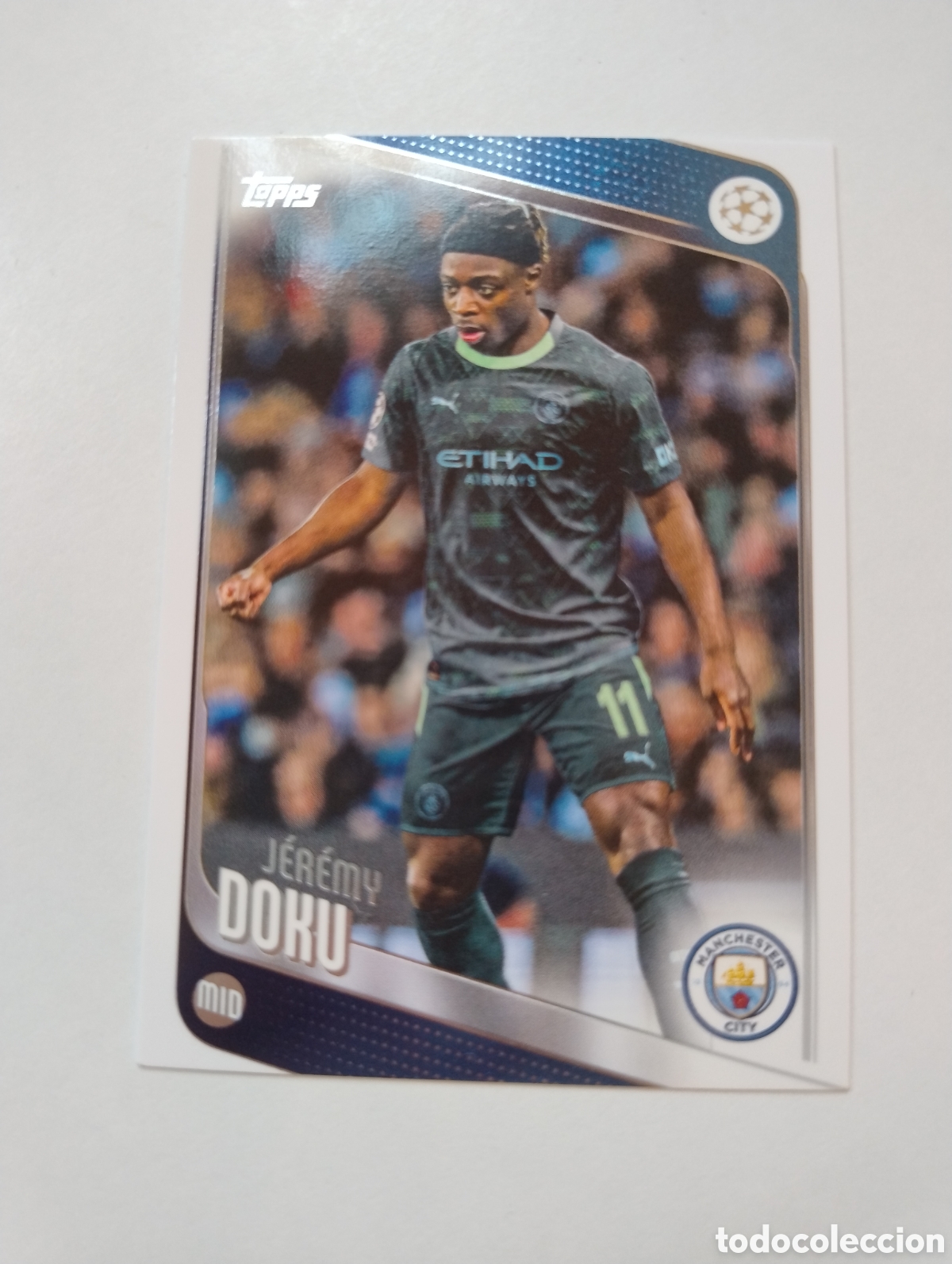 Football Stickers: 47 - Doku - Manchester City - Topps UCC Flagship 2025 - 2026