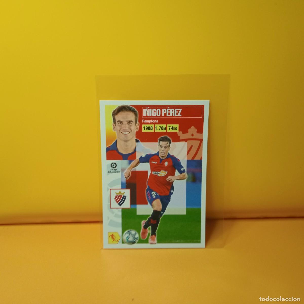 Football Stickers: EDICIONES ESTE 2020 2021 20 21 C AT OSASUNA I&Ntilde;IGO P&Eacute;REZ 12B