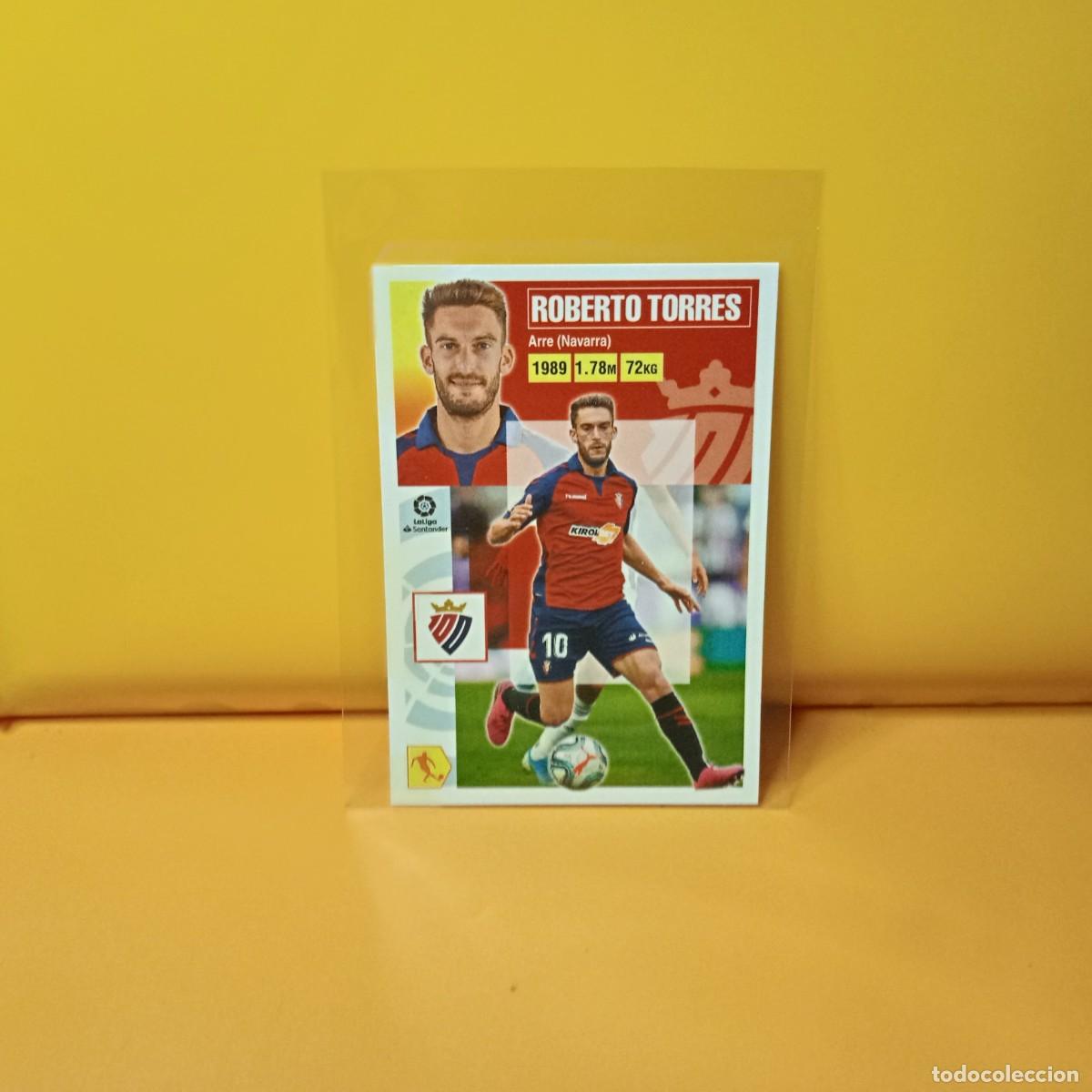 Football Stickers: EDICIONES ESTE 2020 2021 20 21 C AT OSASUNA ROBERTO TORRES 14