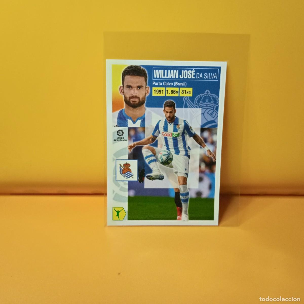 Cromos de Futebol: EDICIONES ESTE 2020 2021 20 21 REAL SOCIEDAD WILLIAN JOS&Eacute; 16A