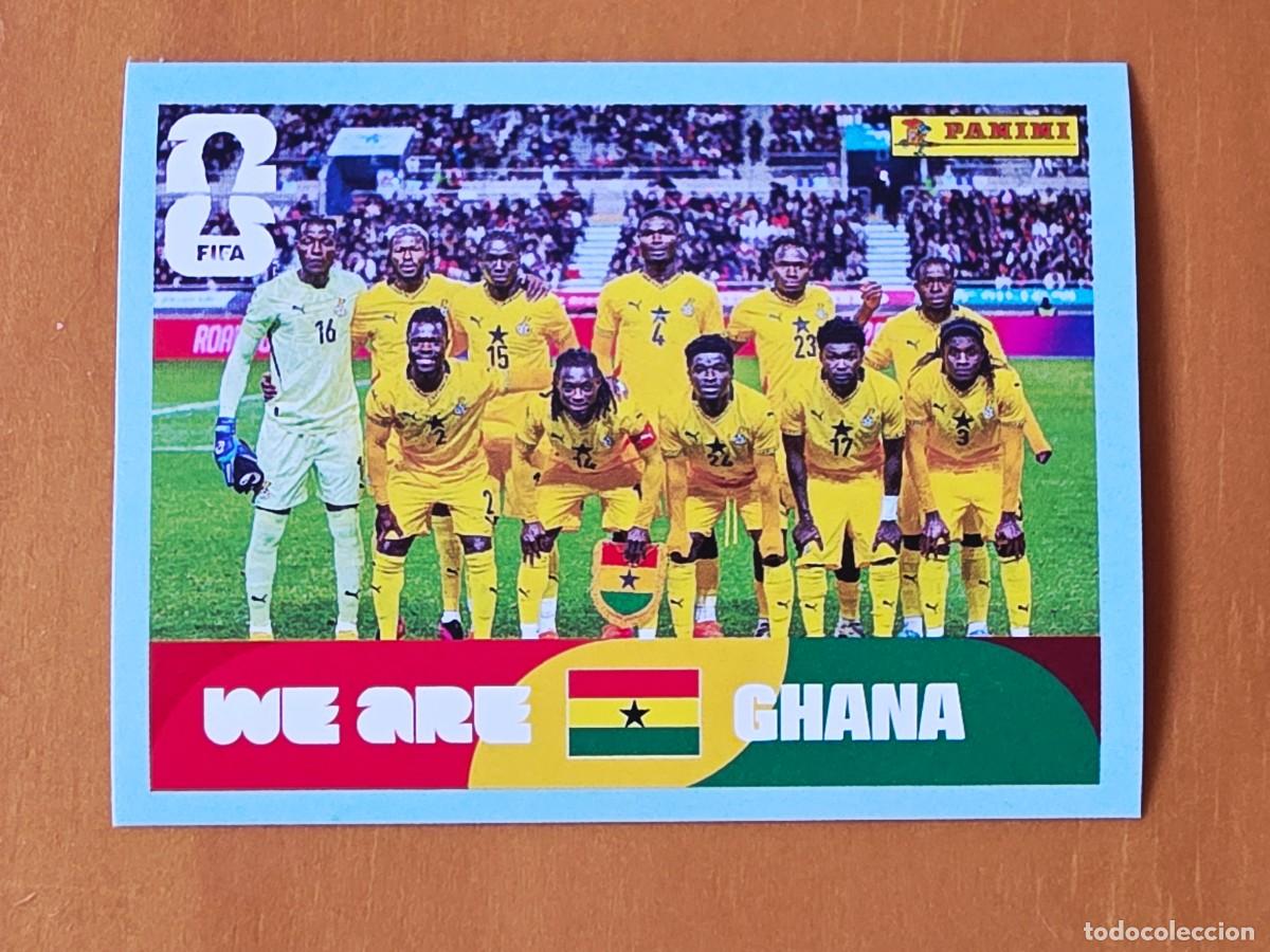 Cartes &agrave; collectionner de Football: GHA 13 Alineaci&oacute;n equipo plantilla, Ghana, Panini FIFA World Cup Mundial 2026 Sticker