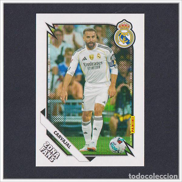 Figurine di Calcio: PANINI CLUB 2025 2026 25 26 REAL MADRID CARVAJAL 31 ZONA FANS LIGA ALBUM COLECCI&Oacute;N F&Uacute;TBOL