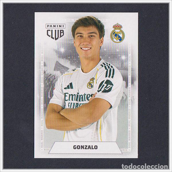 Figurine di Calcio: PANINI CLUB 2025 2026 25 26 REAL MADRID GONZALO 27 COLECCI&Oacute;N ALBUM LIGA F&Uacute;TBOL