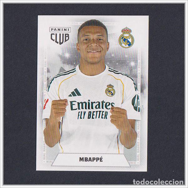 Figurine di Calcio: PANINI CLUB 2025 2026 25 26 REAL MADRID MBAPPE 26 COLECCI&Oacute;N ALBUM LIGA F&Uacute;TBOL