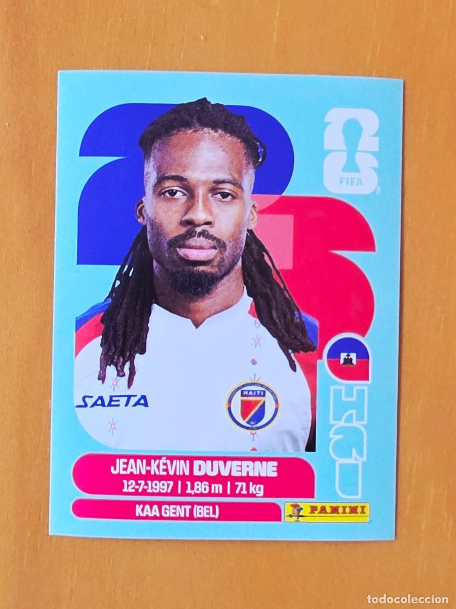 Figurine di Calcio: HAI 5 Jean-K&eacute;vin Duverne, Hait&iacute;, Panini FIFA World Cup Mundial 2026 Sticker