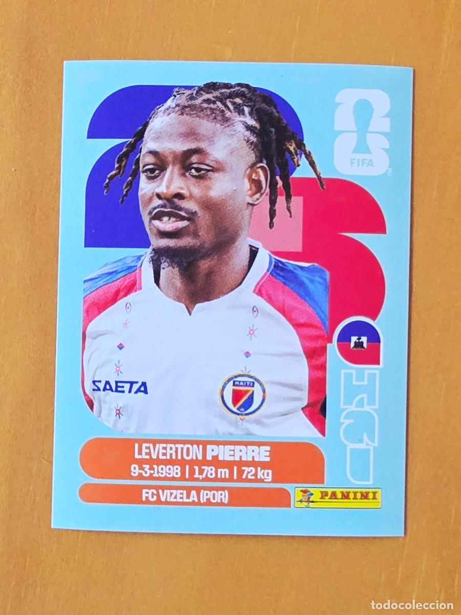 Figurine di Calcio: HAI 10 Leverton Pierre, Hait&iacute;, Panini FIFA World Cup Mundial 2026 Sticker