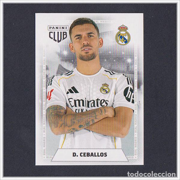 Figurine di Calcio: PANINI CLUB 2025 2026 25 26 REAL MADRID DANI CEBALLOS 21 COLECCI&Oacute;N ALBUM LIGA F&Uacute;TBOL