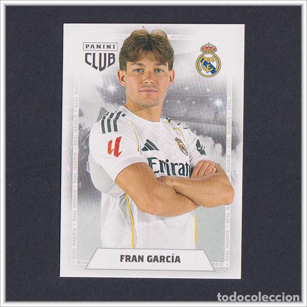 Figurine di Calcio: PANINI CLUB 2025 2026 25 26 REAL MADRID FRAN GARC&Iacute;A 17 COLECCI&Oacute;N ALBUM LIGA F&Uacute;TBOL